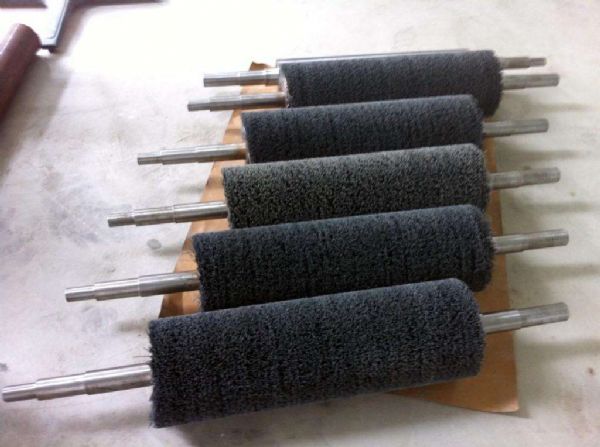 磨料絲纏繞毛刷輥